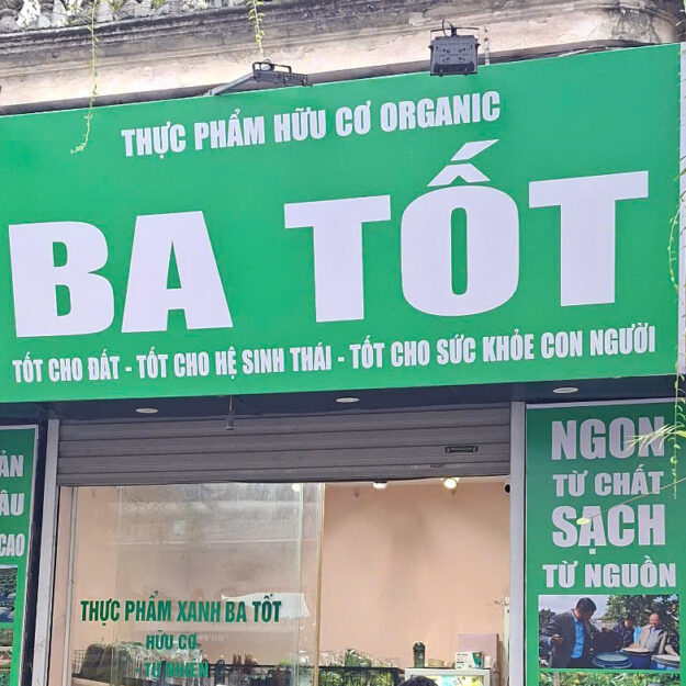 Rau - Củ -Quả hữu cơ BA TỐT